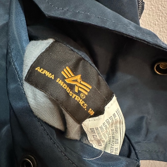 Vintage 1968 Alpha Industries USAF Flight MA-1 Reversible Bomber Jacket XX Large - Picture 8 of 9